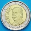 Монета Испания 2 евро 2004 год. Хуан Карлос I