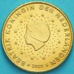 Монета Нидерланды 50 евроцентов 2001 год. (тип 1)