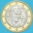Монета Ватикан 1 евро 2007 год.