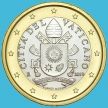 Монета Ватикан 1 евро 2019 год.
