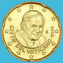 Ватикан 20 евроцентов 2006 год.