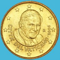 Ватикан 50 евроцентов 2006 года.