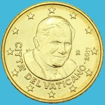 Ватикан 50 евроцентов 2011 года. Монета из набора.