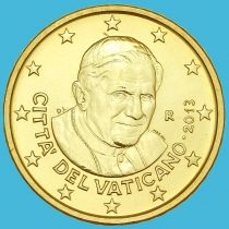 Ватикан 50 евроцентов 2013 года.