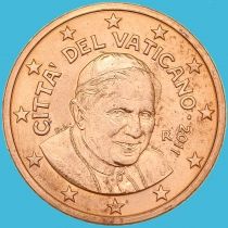 Ватикан 5 евроцентов 2011 год. Тип 3