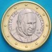 Монета Ватикан 1 евро 2015 год.