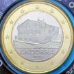 Монета Андорра 1 евро 2018 год. BU