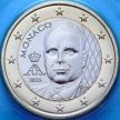 Монета Монако 1 евро 2025 год. BU