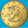 Монета Финляндия 10 евроцентов 1999 год. М