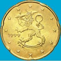 Финляндия 20 евроцентов 1999 год. М