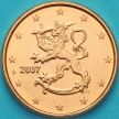 Монета Финляндия 1 евроцент 2007 год. FI