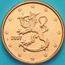 Финляндия 1 евроцент 2007 год. FI