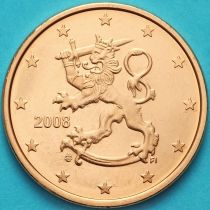 Финляндия 5 евроцентов 2008 год. FI	