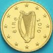 Монета Ирландия 50 евроцентов 2010 год.