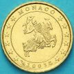 Монета Монако 10 евроцентов 2003 год.