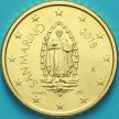 Монета Сан Марино 50 евроцентов 2019 год.