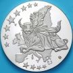 Европа монетовидный жетон, европейская валюта. 100 евро Кипр