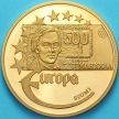Европа монетовидный жетон, европейская валюта. 500 марок Финляндия
