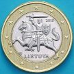 Монета Литва 1 евро 2015 год.