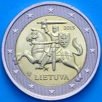 Литва 2 евро 2015 год.