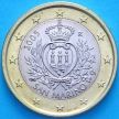 Монета Сан Марино 1 евро 2005 год.