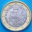 Монета Сан Марино 1 евро 2017 год.