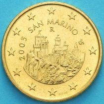 Сан Марино 50 евроцентов 2005 год.
