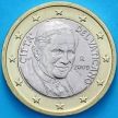Монета Ватикан 1 евро 2009 год.
