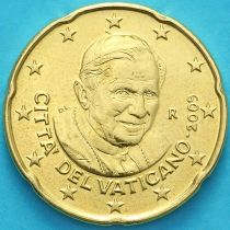 Ватикан 20 евроцентов 2009 года.
