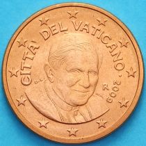 Ватикан 5 евроцентов 2009 год. Тип 3