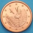 Монета Андорра 1 евроцент 2014 год.