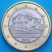 Монета Андорра 1 евро 2014 год.