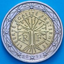 Франция 2 евро 2011 год.