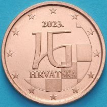 Хорватия 2 евроцента 2023 год.