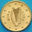 Монета Ирландия 10 евроцентов 2002 год.