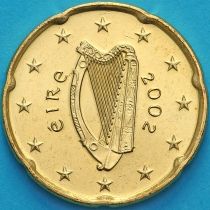 Ирландия 20 евроцентов 2002 год.