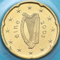 Ирландия 20 евроцентов 2005 год. BU