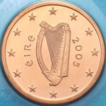 Ирландия 5 евроцентов 2005 год. BU
