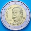Монета Испания 2 евро 2014 год. Хуан Карлос I