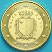 Монета Мальта 10 евроцентов 2019 год. F