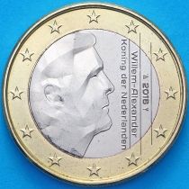 Нидерланды 1 евро 2016 год.