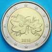 Монета Финляндия 2 евро 2010 год.  Fi