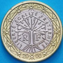 Франция 1 евро 2000 год.