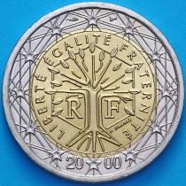 Франция 2 евро 2000 год. 