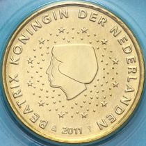 Нидерланды 50 евроцентов 2011 год. BU