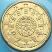 Монета Португалия 20 евроцентов 2014 год. BU