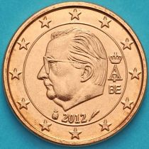 Бельгия 1 евроцент 2012 год. (тип 3)