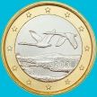 Монета Финляндия 1 евро 2004 год.  М.