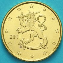 Финляндия 10 евроцентов 2010 год.