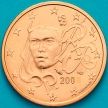 Монета Франция 5 евроцентов 2001 год.